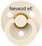 BIBS Nevesített BIBS Colour cumi - krémfehér