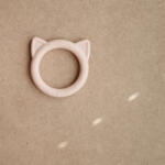 mushie Cica rágóka - púderrózsaszín