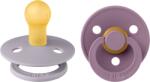 BIBS Colour - pasztellszürke/mályva (2 db)