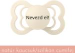 BIBS Nevesített BIBS Supreme cumi - krémfehér