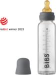 BIBS üveg cumisüvegszett - grafit - 225 ml