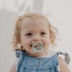 BIBS Colour Tie Dye cumi - zsálya/krémfehér (2 db)