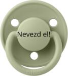 BIBS Nevesített BIBS De Lux cumi - zsálya