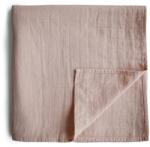 Mushie Muszlin pólya - púderrózsaszín