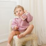 BIBS x LIBERTY cumitartó Nyári virágzás - púderrózsaszín