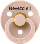 BIBS Névre szóló BIBS Colour cumi - púderrózsaszín