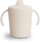 Mushie Tanulópohár - krémfehér