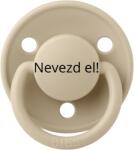 BIBS Névre szóló BIBS De Lux cumi - vanília