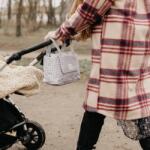 Walking Mum Babakocsi táska - I love Vichy (Szürke)