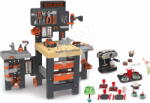 Smoby Set atelier de lucru cu trei părți și aparat de cafea Black&Decker Mega Center Smoby cu set de ceai (SM360726-14) Set bricolaj copii