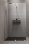 Radaway Cabina dus Walk-in Radaway Furo 140xH200 cm, stanga (10106738-01-01L,10110694-01-01)