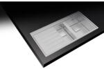 Strohm Teka Chiuveta din inox Teka, 1000 x 520 mm, PureLine, Picurator stanga, inox (ZENIT RS15 1 1/2B 1D L)