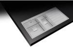 Strohm Teka Chiuveta din inox Teka, 1000 x 520 mm, PureLine, Picurator dreapta, inox (ZENIT RS15 1 1/2B 1D R)