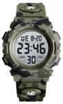 Skmei Ceas copii, Pentru baieti, Skmei, Sport, Alarma, Cronometru, Digital, Camuflaj, Army Green Ceas