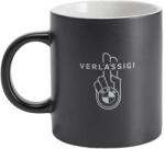 BMW Gyári BMW 2024 Verlassig fekete-fehér bögre 80235B38DB6