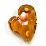 Swarovski Devoted 2 U Heart Swarovski medál - Astral Pink API -27 mm