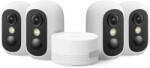 Anker Sistem supraveghere video eufyCam C35 Wireless, IP67, Color Night Vision, Set HomeBase Mini + 4 camere Full HD (E8110425)