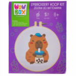 Wow Box Kapibara Bubble Teával hímzőkészlet (WOW0270)