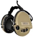 Sordin® Aparate electronice de protecție auditivă Supreme Mil-Spec AUX Neckband Sordin® (Culoare: Nisip. )