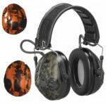 Peltor® (3m®) Căști electronice de protecție 3M® PELTOR® SportTac Slimline (Culoare: Verde / Portocaliu Camo)