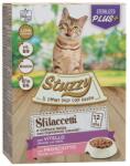 Stuzzy Cat Shreds MULTIPACK Sterilized veal and pork 6 x (12 x 85 g)