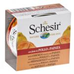 Schesir dog Felnőtt - csirkeszeletek papayával 5 x 150 g