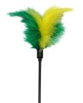 PET NOVA Játék macskáknak - tollak egy műanyag rúdon (CAT-ROD-PLA-FEATHER)