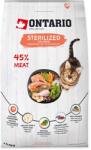 ONTARIO Cat Sterilised Salmon 2 x 6, 5 kg