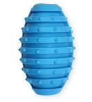 PET NOVA TPR Rugby labda csengővel, kutyák számára - kék, 10 cm