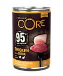 Wellness Core Dog 95% csirke és kacsa 12 x 400 g