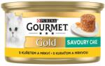 Gourmet GOLD konzerv - Savoury Cake csirkehússal és sárgarépával, 6 x 85g