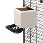 FERPLAST Mirto 1 air Fészek madaraknak 12, 5 x 12, 5 x 16, 5 cm