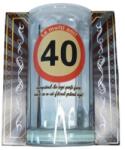 Brunofunnyshop Halba cadou 40 ANI
