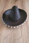 Brunofunnyshop Palarie petrecere sombrero mexican copii negru cu ciucurasi