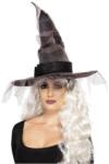 Brunofunnyshop Palarie Halloween vrajitoare neagra cu panze