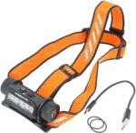 ACEBEAM H35 LED fejlámpa 2600 lumen Li-ion akkumulátorral lila fény