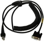 Honeywell Industrial Cable: RS232 (5V signals), black, DB9 Female, 3m (9.8Â´), coiled, 5V external power with option power on pin 9, with ferrite (ONCBL-020-300-C00-02)