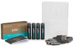 PALEBLUE PB-AAA-C 4xAAA 600mAh USB-C újratölthető mikro ceruza akkumulátor + töltőkábel (PB-AAA-C) (PB-AAA-C)
