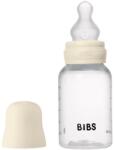 BIBS Anti-Colic Baby Bottle Silicone antikólikás cumisüveg szilikoncumival Ivory 150 ml