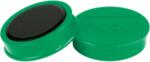 Nobo Fehértábla mágnes 10db, 38mm átmérő, zöld (1915317) (1915317)