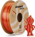 Alzament PLA Silk Candy 1 kg Gold + Red (ALZMNTSC04)