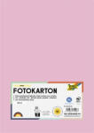 FOLIA Dekorkarton, 2 oldalas, A4, 300 g, 50 lap, FOLIA, halvány rózsaszín (FL6145026) (614/50 26)