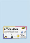 FOLIA Dekorkarton, 2 oldalas, A4, 300 g, 50 lap, FOLIA, jégkék (FL6145039) (614/50 39)