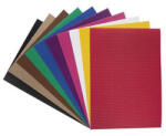 FOLIA Hullámkarton, 35x50 cm, 10 lap, FOLIA, vegyes színek (FL740309) (FL740309)