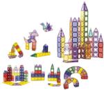 Mamido Set de construcție magnetic colorat 128 piese XXL MT1453 Jucarii de constructii magnetice