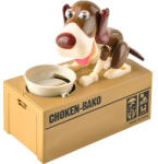  Battery operated piggy bank - brown dog 22470