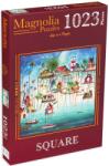 Magnolia Puzzle Magnolia din 1023 de piese - Oraș magic (1011) Puzzle