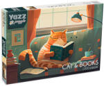 Yazz Puzzle Yazz Puzzle din 1000 de piese - Pisica și cărțile (3827) Puzzle