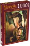 Magnolia Puzzle Magnolia din 1000 de piese - Femeia cu dragonul (2313) Puzzle