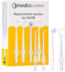 NORDICS Накрайници за безжичен зъбен душ Nordics ЕА139W , Nordics EA139B , 4 броя (REPLNORD139)